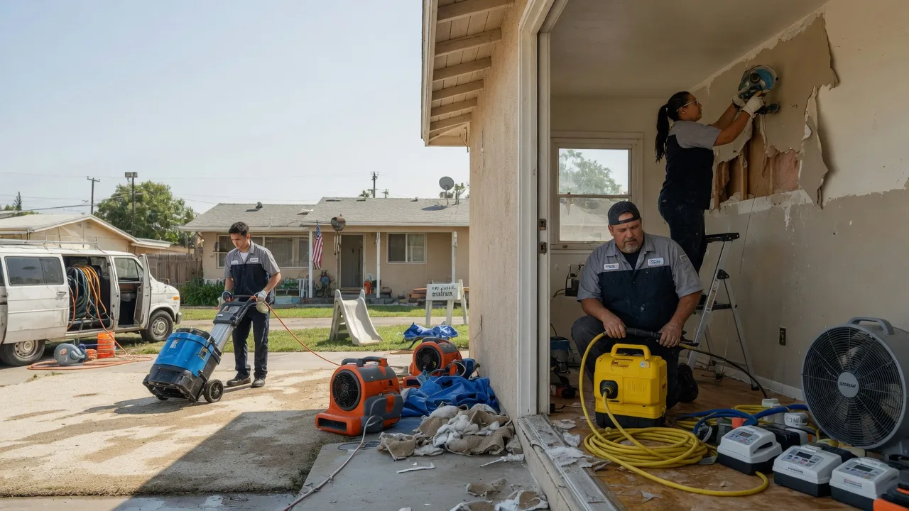Water Damage Restoration in Ivor, VA near me